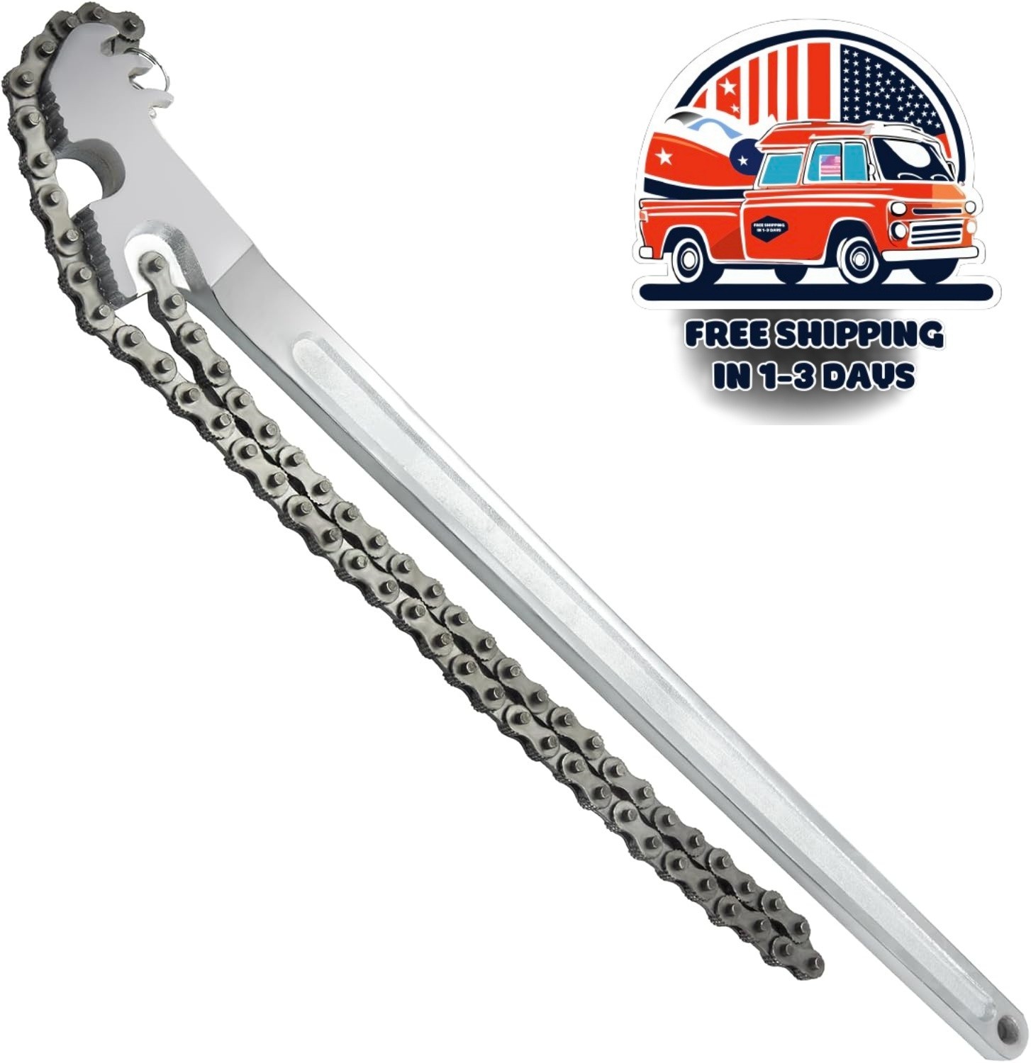 Llave para tubos de acero al carbono de alta resistencia de 24 pulgadas NUEVO US