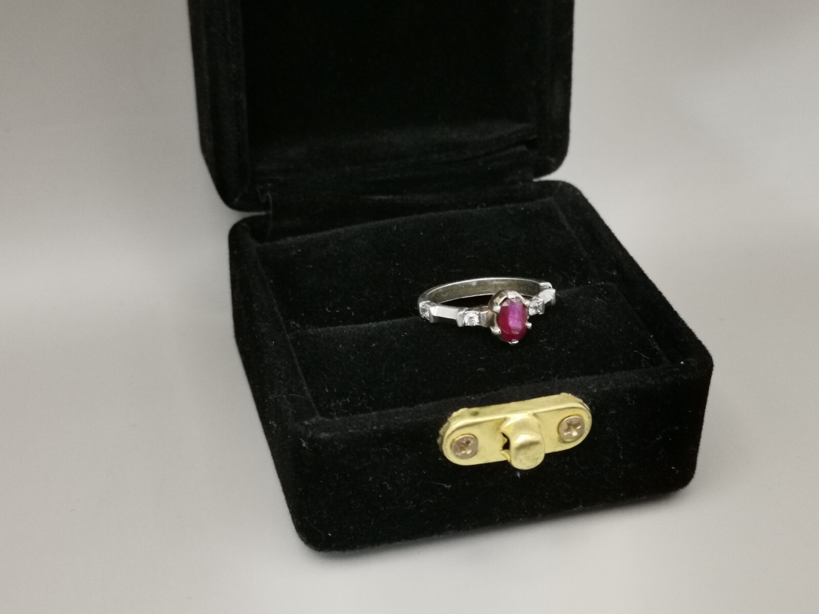 Natural Ruby ring | Women Engagement Ring | Unheated Untreated Ruby ring