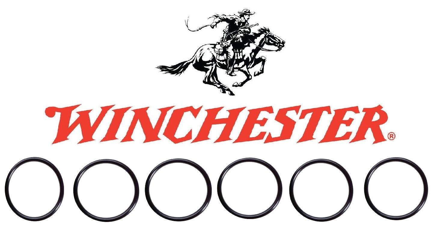 6 Pack Winchester 12 Gauge Shotgun Super X-1 Barrel Seal Gas Viton O-rings