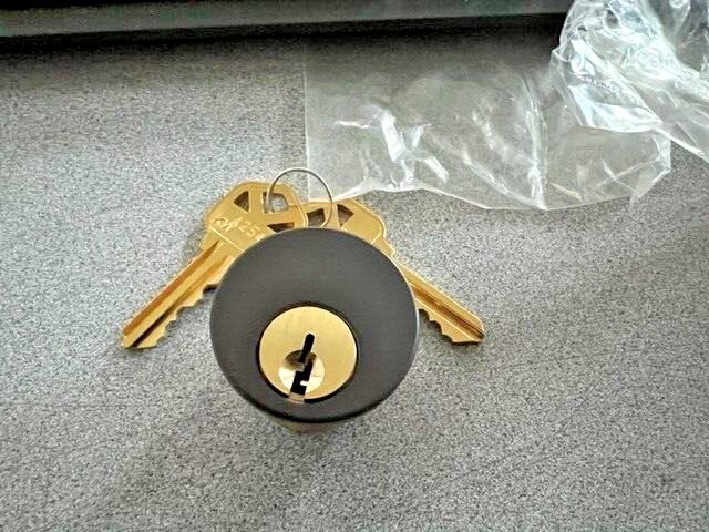 GENERAL LOCK MC118-613 KWIKSET KW1 KEYWAY 1 1 /8 613 FINISH AKA 7185KS-46