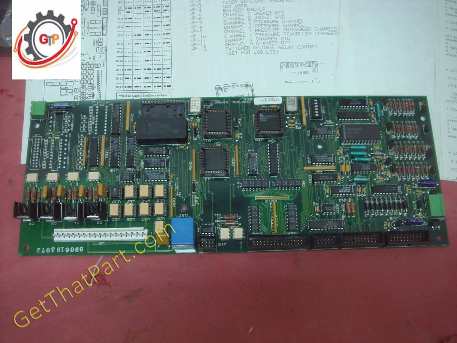 Amsco Steris Eagle 3000 Stage 3 Sterilizer Control Board Oem New Box