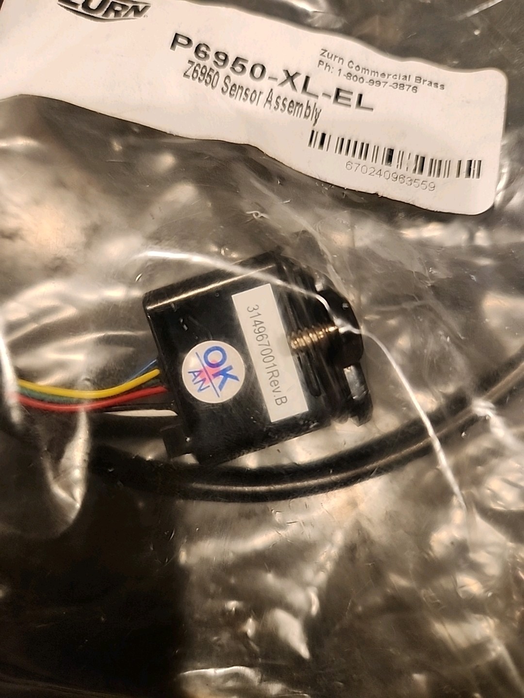 Z6950 SENSOR ASSEMBLY