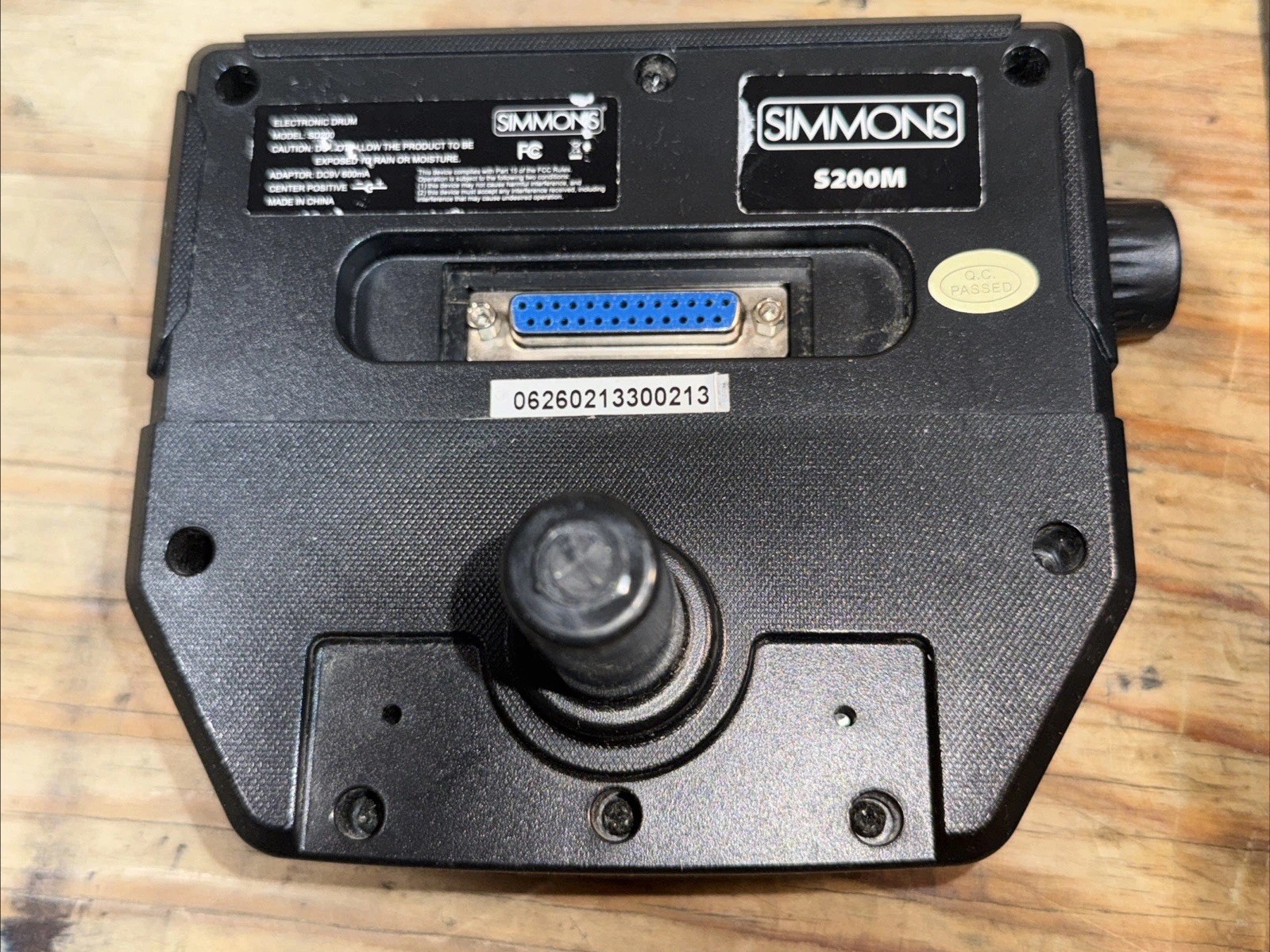 Simmons SD200 Electronic Drum Kit Built-in Effects Pads S200M Module