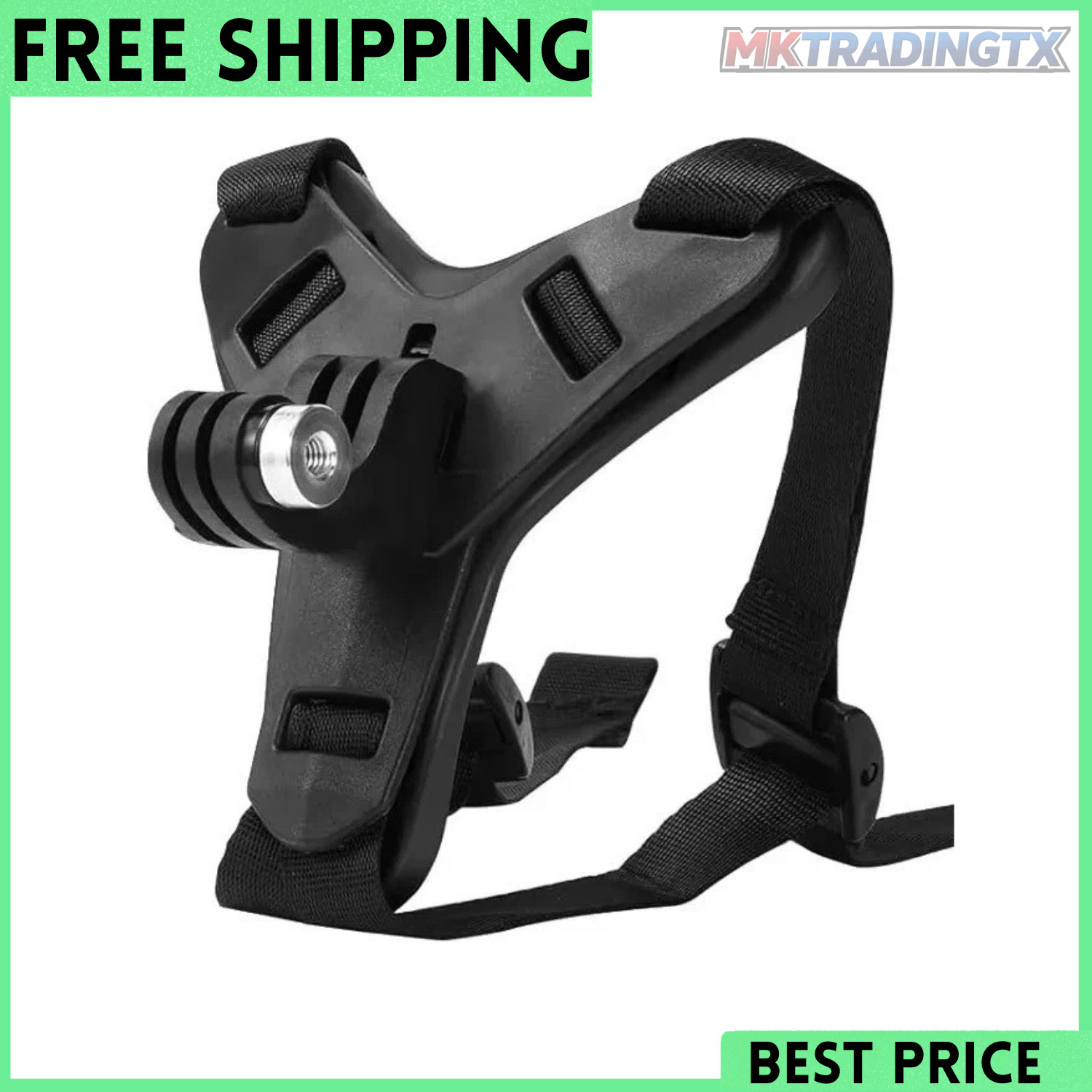 Motorcycle Helmet Chin Strap Mount for GoPro Hero 13 12 11 10 9 8 DJI Osmo 1Pcs