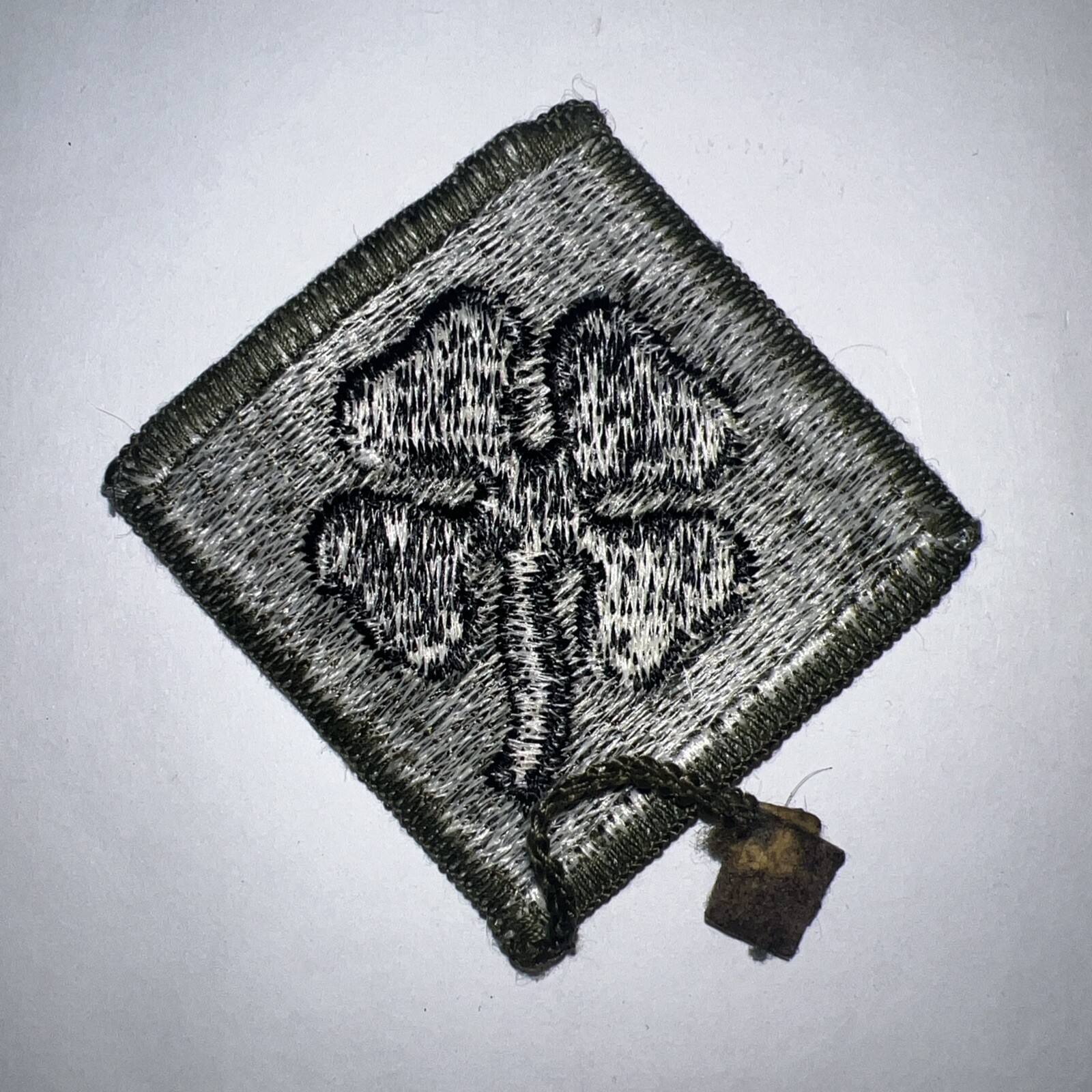 4th ARMY PATCH SUBDUED COLOR VIETNAM WAR ERA