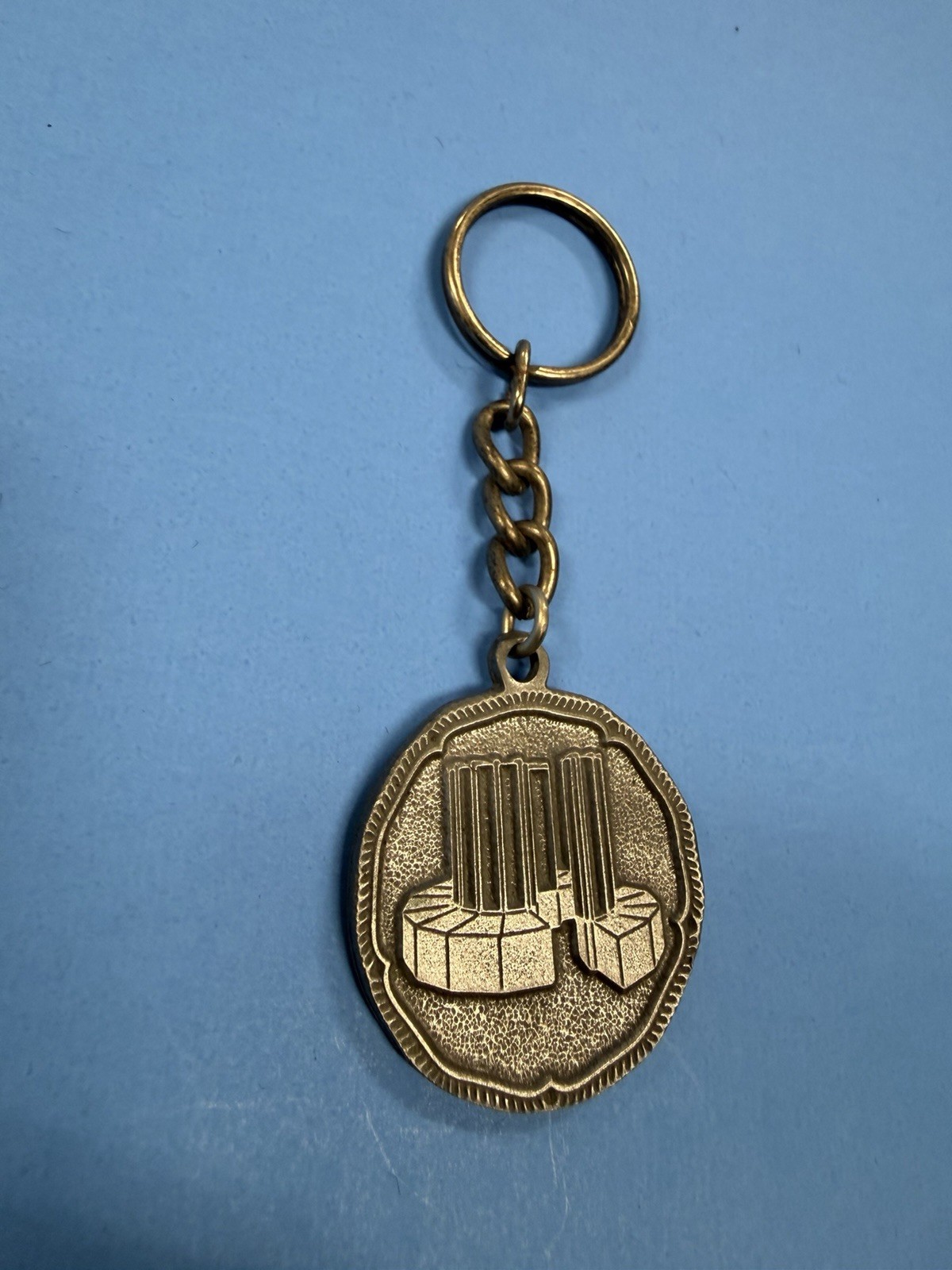 Vintage Cray Research Supercomputer Key Chain Metal Silicon Valley  Bin B