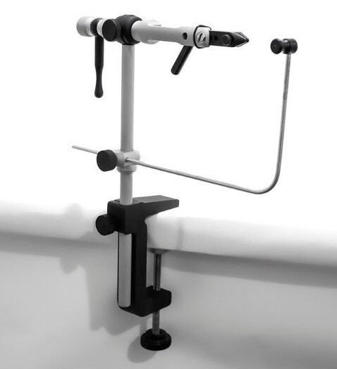 RENZETTI FRESHWATER CLOUSER TRAVELER 2200 TRUE ROTARY FLY TYING VISE CLAMP BASE