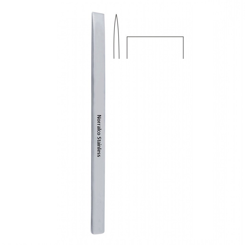 Set of 3 Osteotomes, 6.5", Straight Tip 3 mm wide