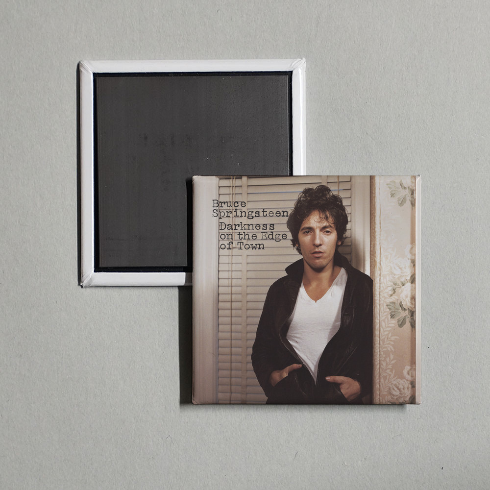Bruce Springsteen - Darkness On the Edge of Tow Album Cover Locker Fridge Magnet