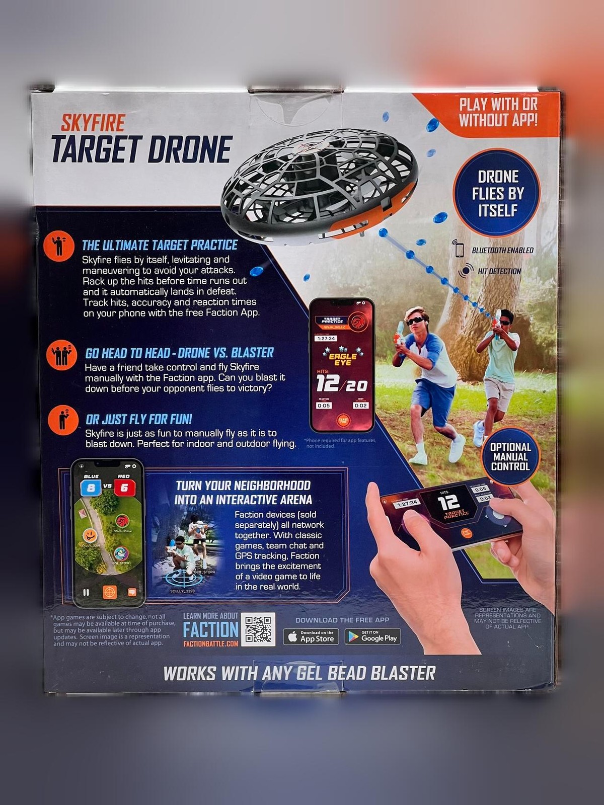Faction Skyfire Target Drone,Black