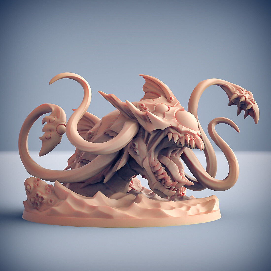 Sea Monster Kraken Fish - Artisan Guild Fantasy Dungeons and Dragons Miniature