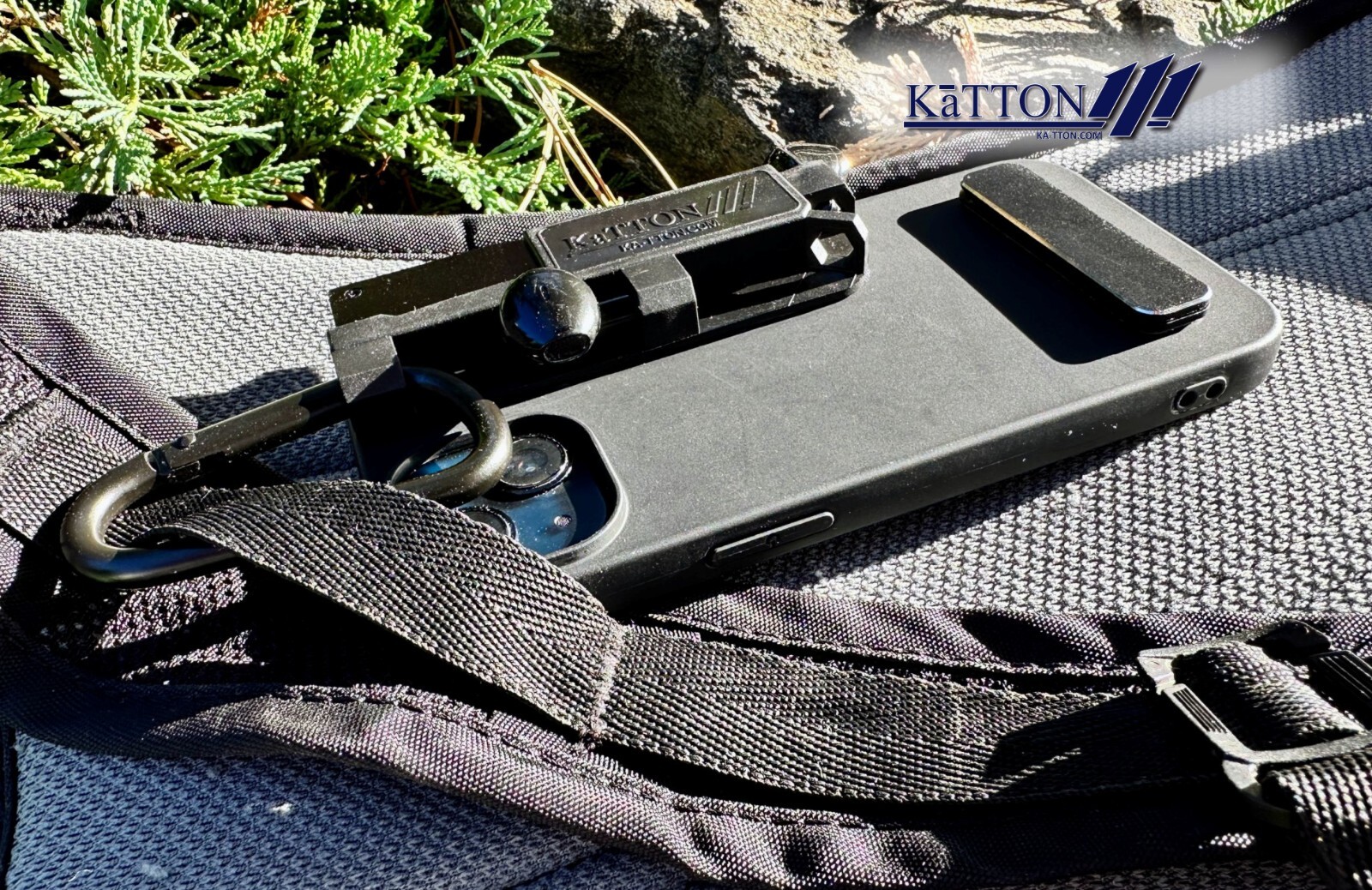KaTTON Phone Case for iPhone 14 Includes Removable Multitool & Multi Carabiner