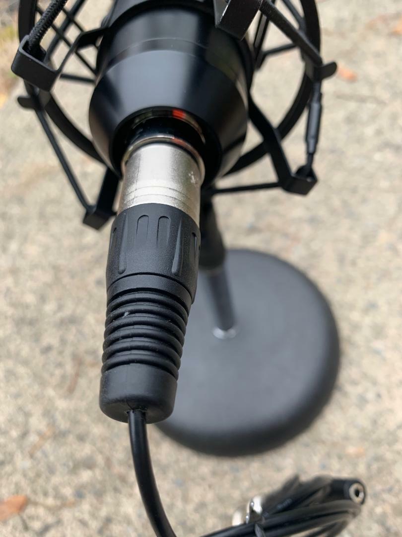 W2ENY Studio Desk Microphone w/ Foot Switch for Icom 7300 7610 7700 7800 756 746