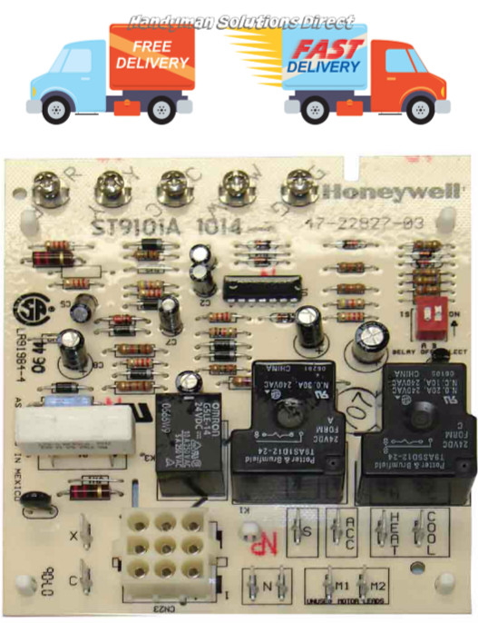 OEM Rheem Ruud Weather King Furnace Fan Control Board 47-22827-03 47-22827-83