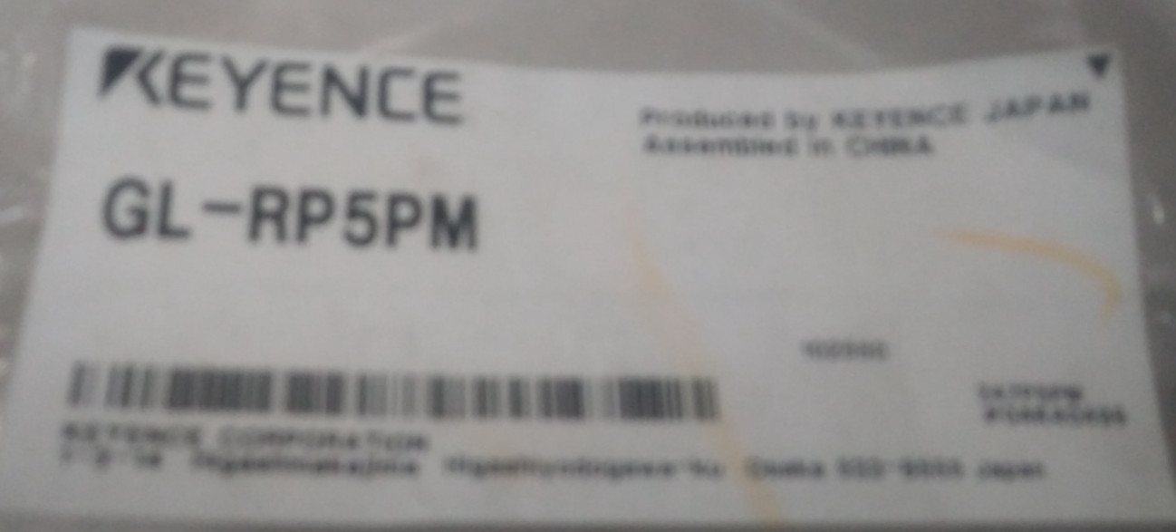 Keyence GL-RP5PM Light curtain cable 5m