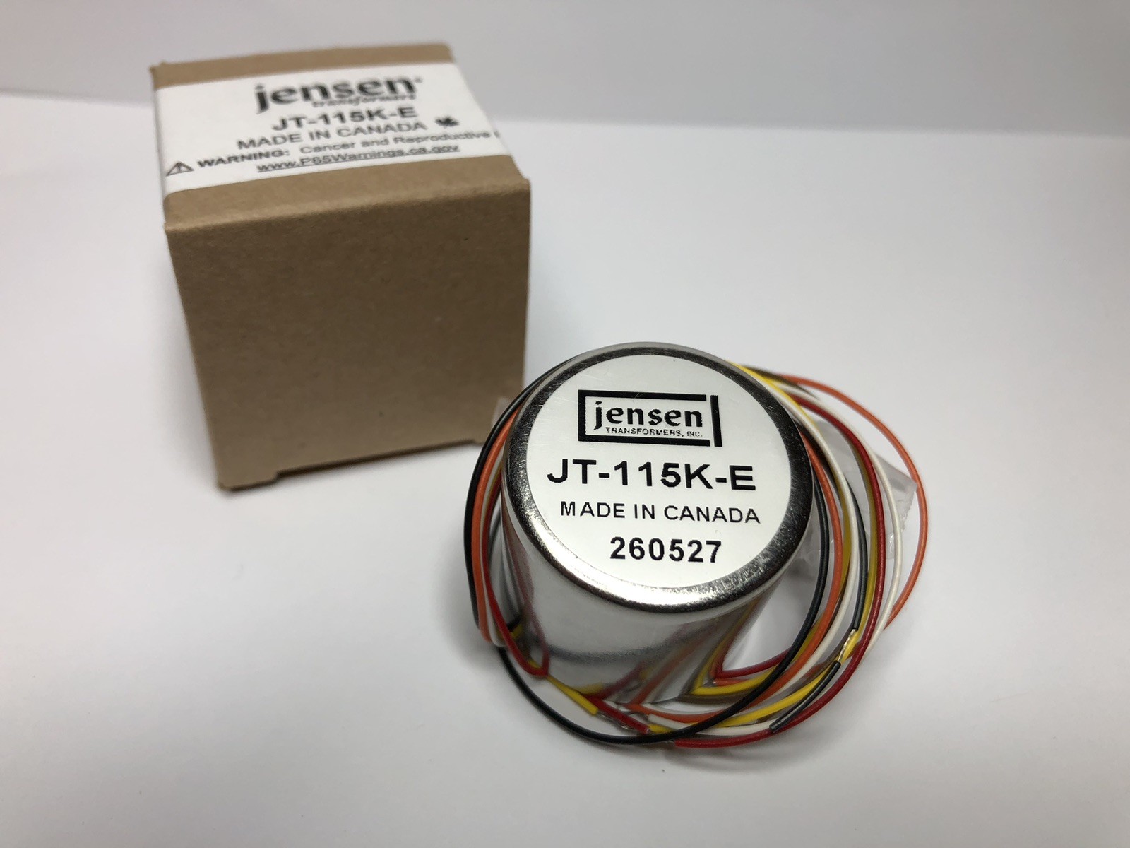 Jensen JT-115K-E Transformer Mic Input New Cinemag Sowter UTC 1:10