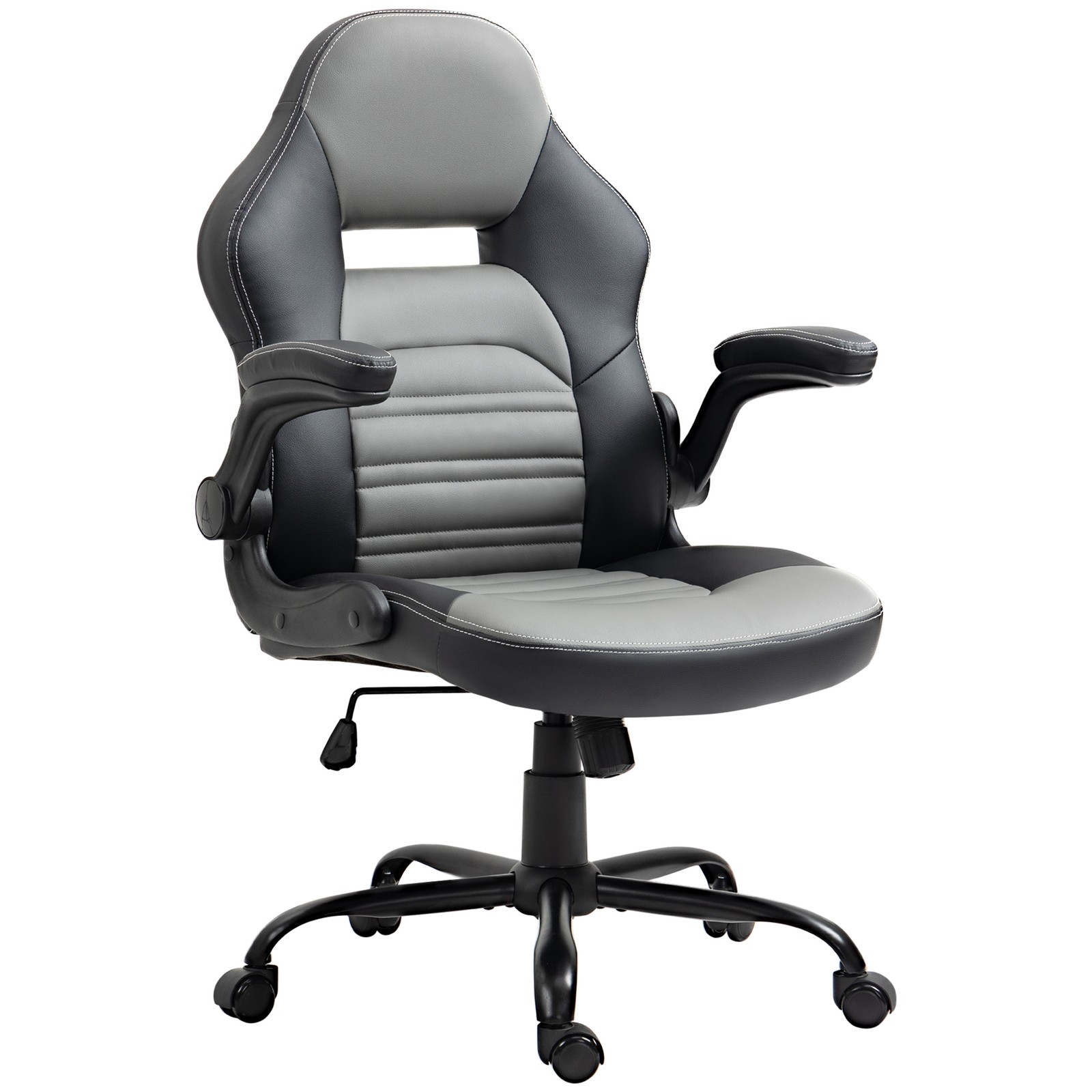 Ergonomic Racing Gamer Seat with Breathable Sponge Padded Seat and Armrest