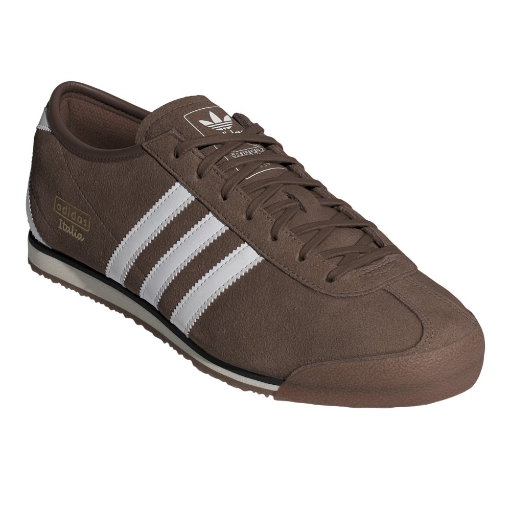 adidas Italia 70S Lace Up Mens Brown Sneakers Casual Shoes JS1342