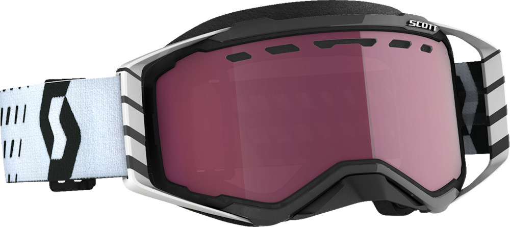 Scott USA Prospect Snowcross Goggle Black/White Rose