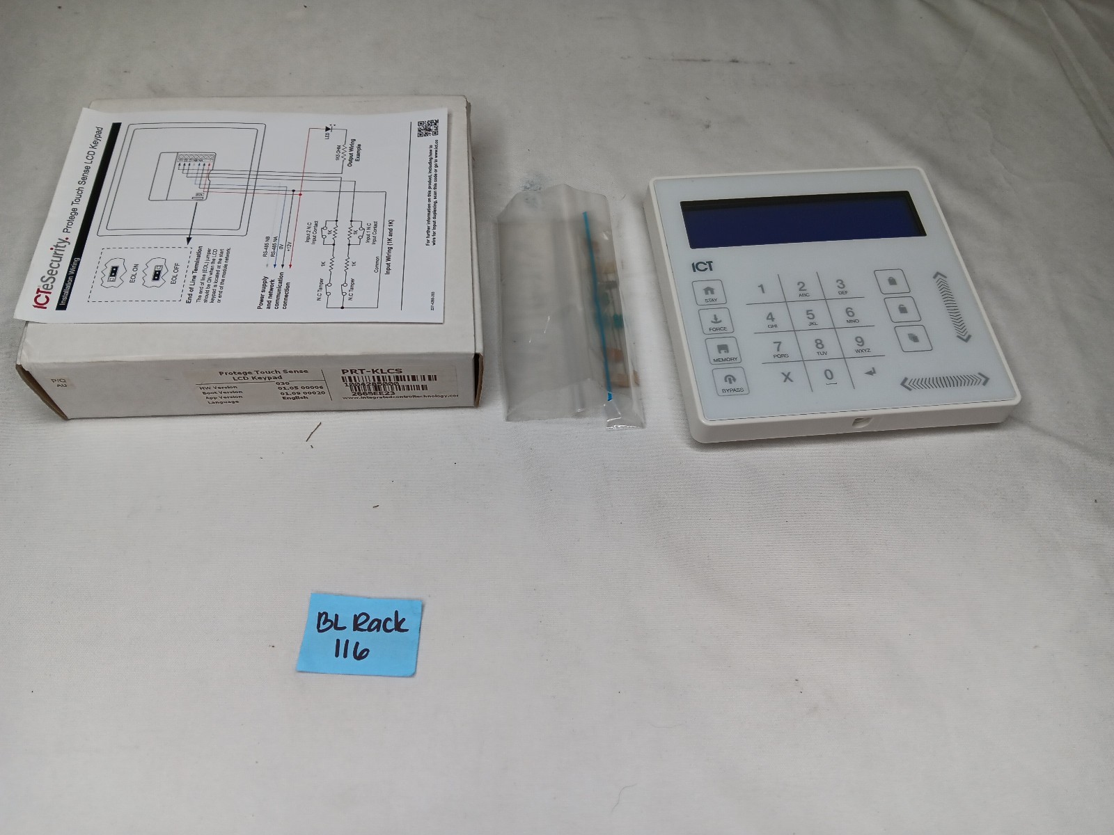 Protege Touch Sense LCD Keypad PRT-KLCS