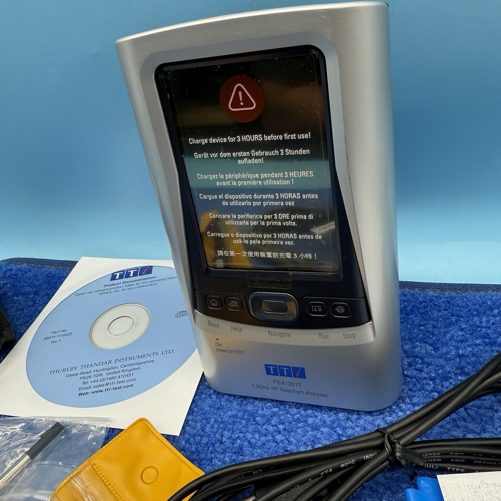 TTi PSA1301T 1.3GHz RF Spectrum Analyzer - NOT FULLY TESTED