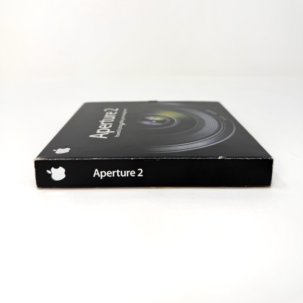 Apple Aperture 2 Mac Photo Editing Software Disc Manuals Preowned UNTESTED