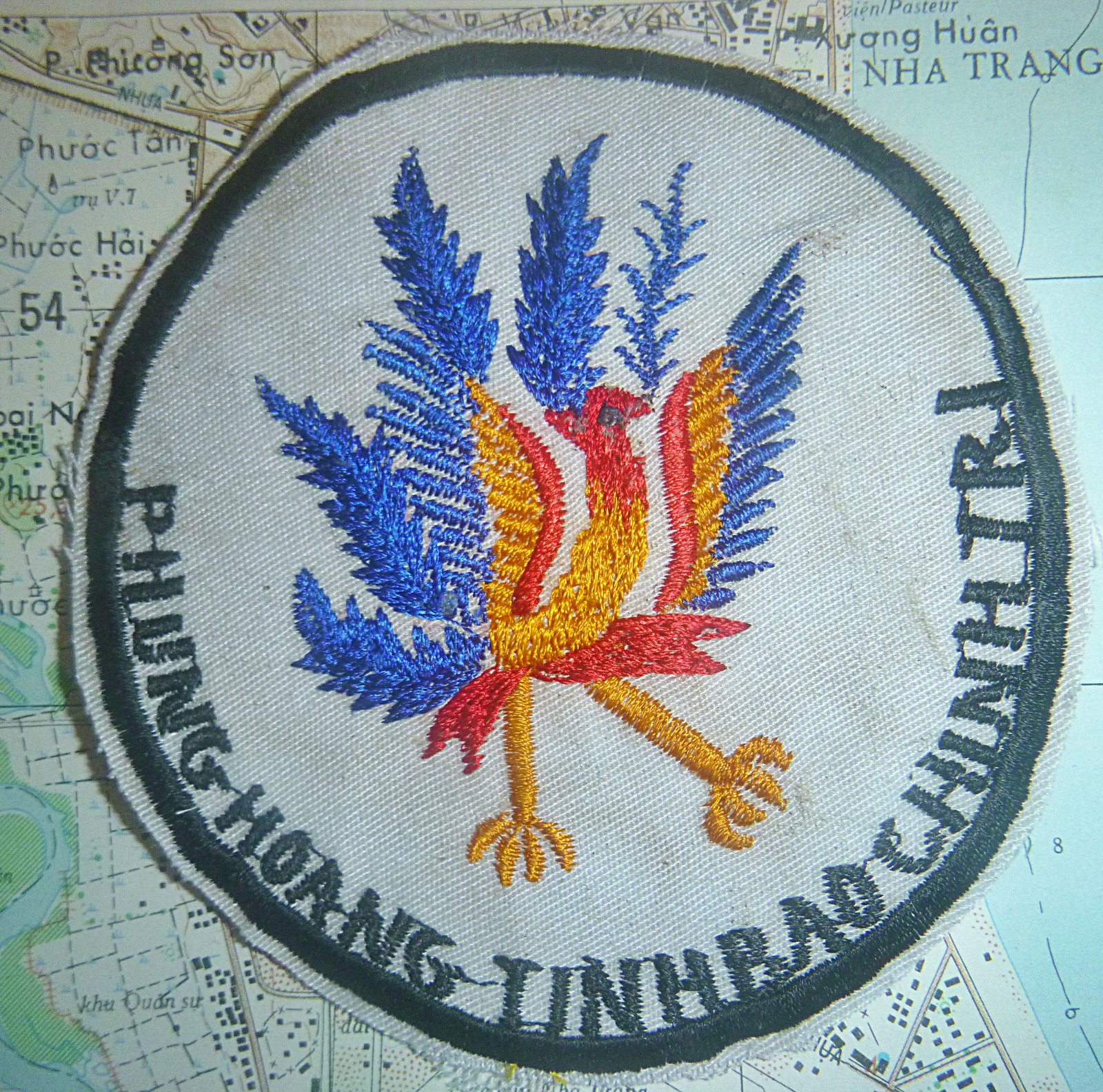 Rare Newspaper Patch - CIA - PHOENIX ASSASSINATION PROGRAM - Vietnam War - E.244