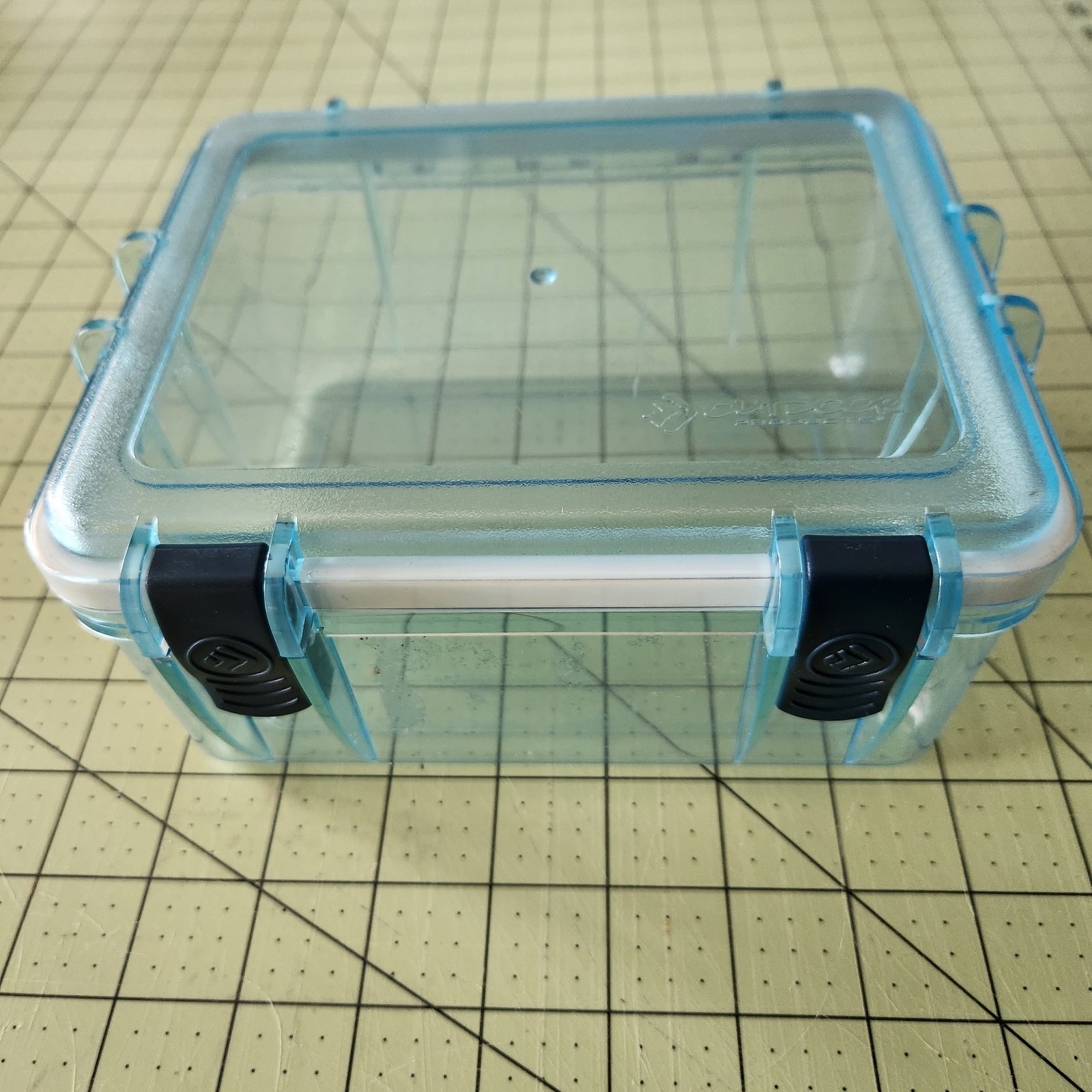 Outdoor Products Watertight Dry Box Shatterproof Translucent Blue Polycarbonate