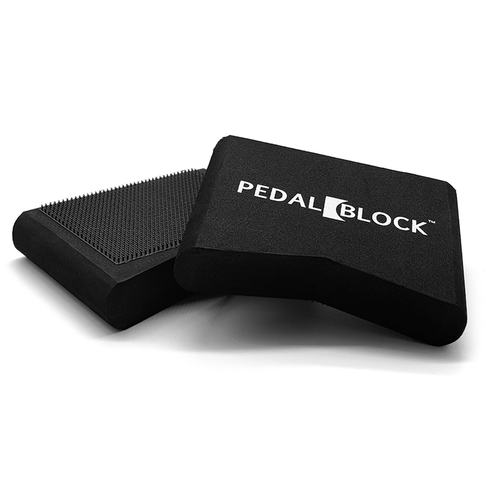 KickBlock PedalBlock – Drum Pedal Anchor for Hi-Hat Set of 2, Stage Black