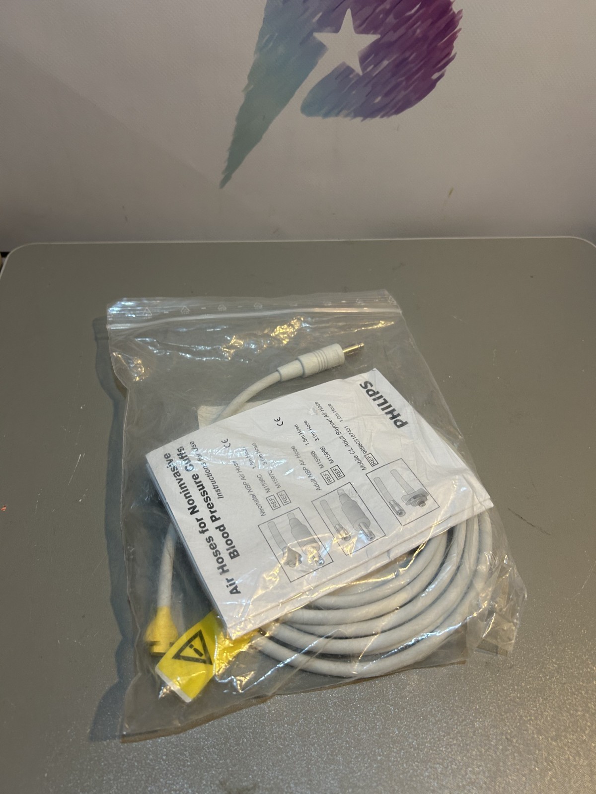 PHILIPS NEONATAL NIBP AIR HOSE 3.0M 989803166861 REF M1597C