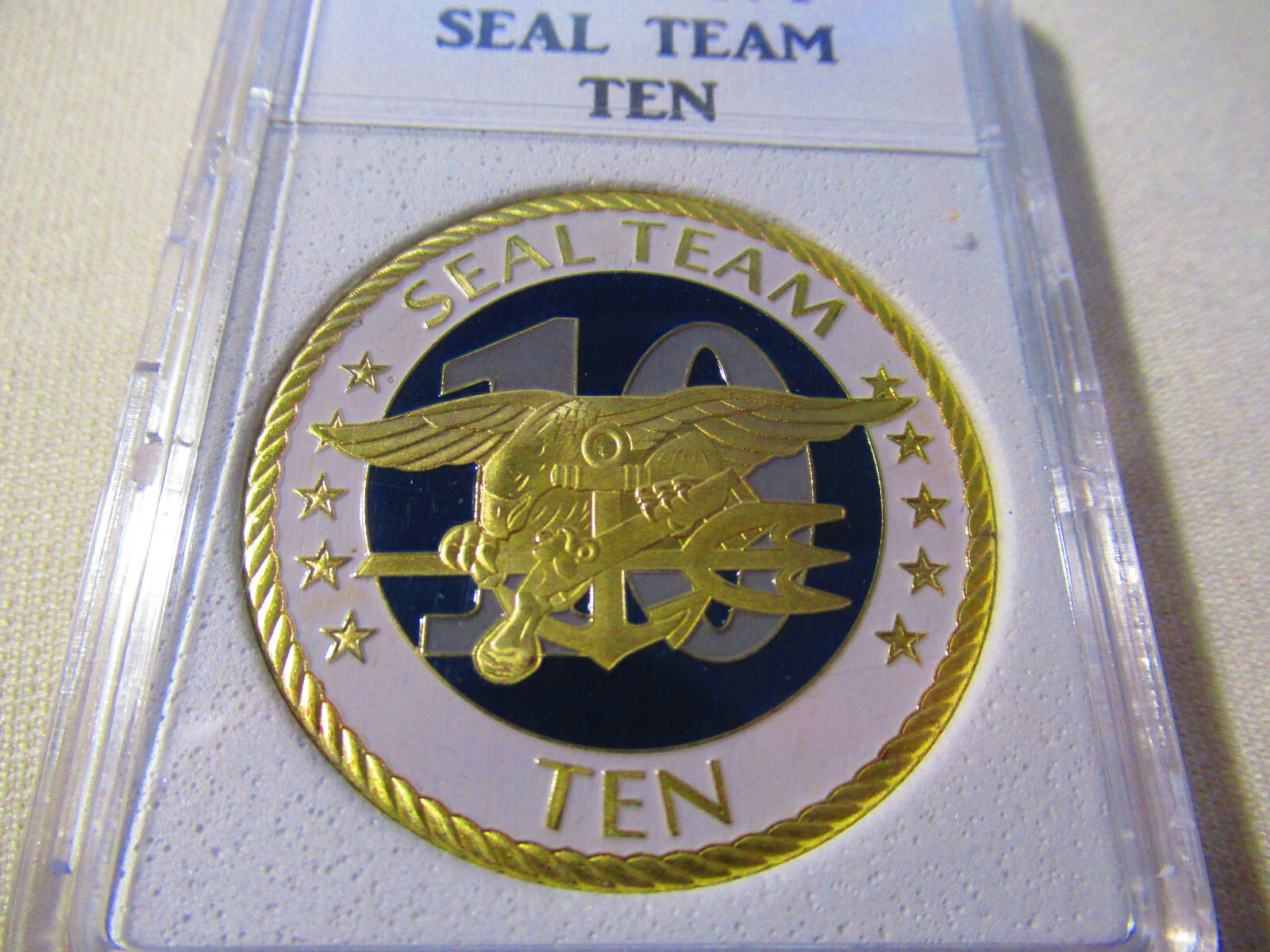 US NAVY SEAL TEAM TEN Challenge Coin