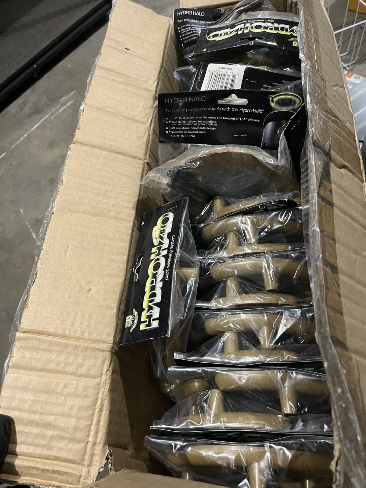 3 Pack Hydro Halo Water 6" W/3 Leg Support