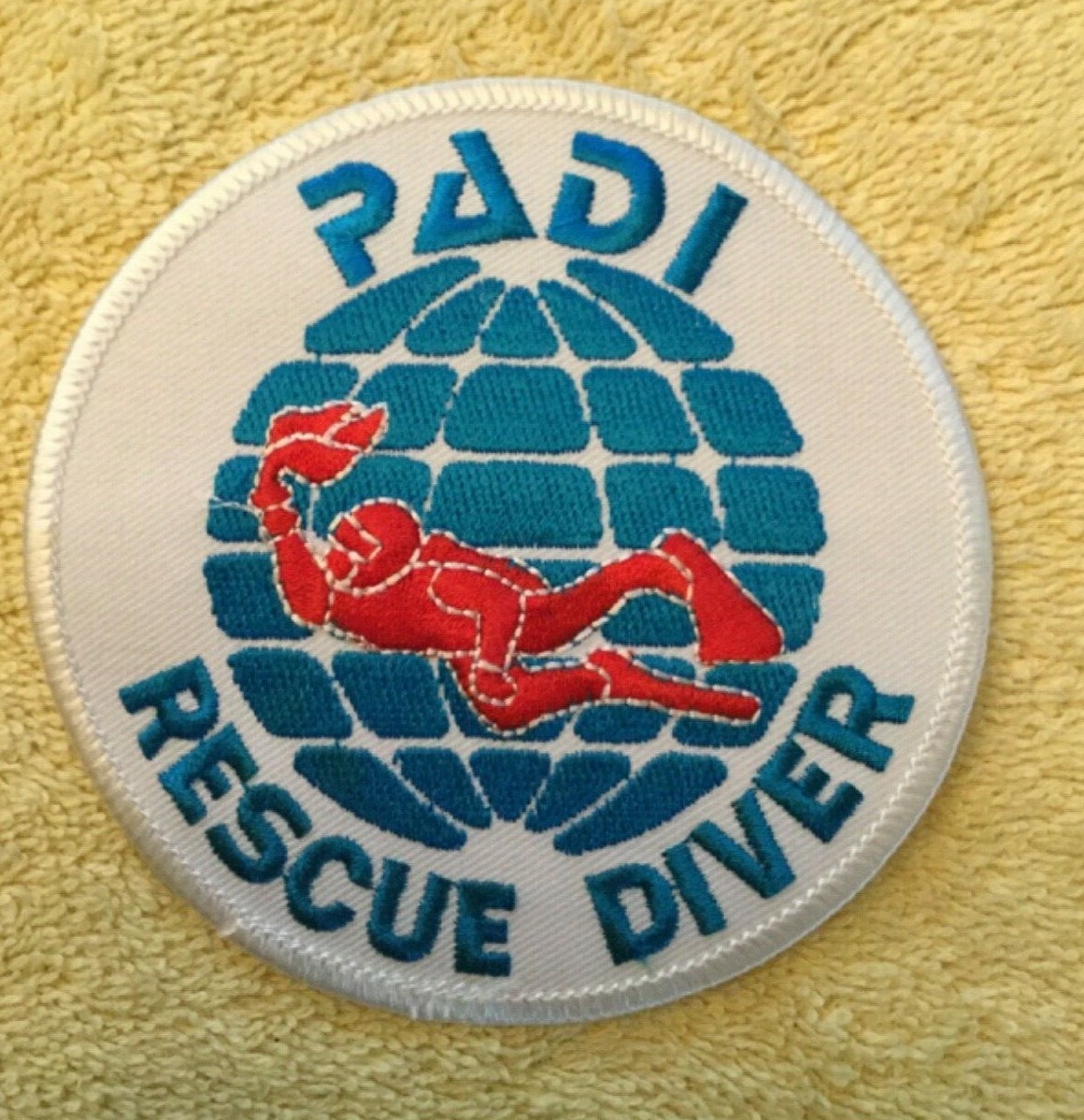PADI ADVANCED OPEN WATER DIVER & RESCUE DIVER SCUBA PATCH