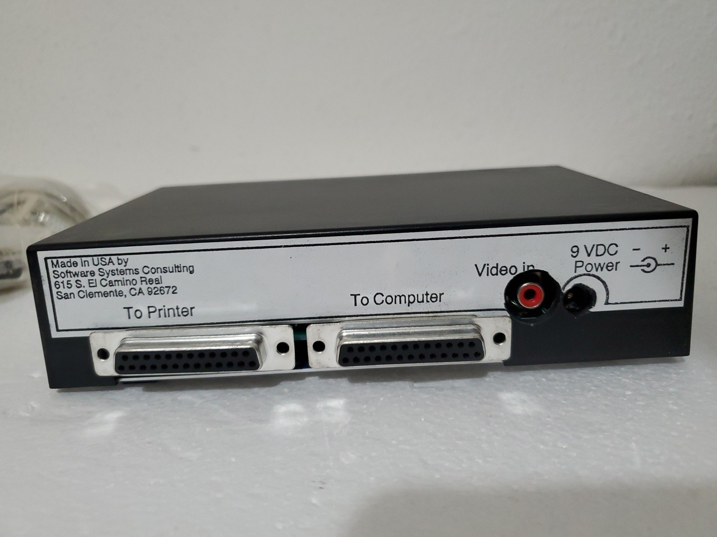 ComputerEyes / LPT Parallel Port Color Video Frame Grabber PC & More - UNTESTED