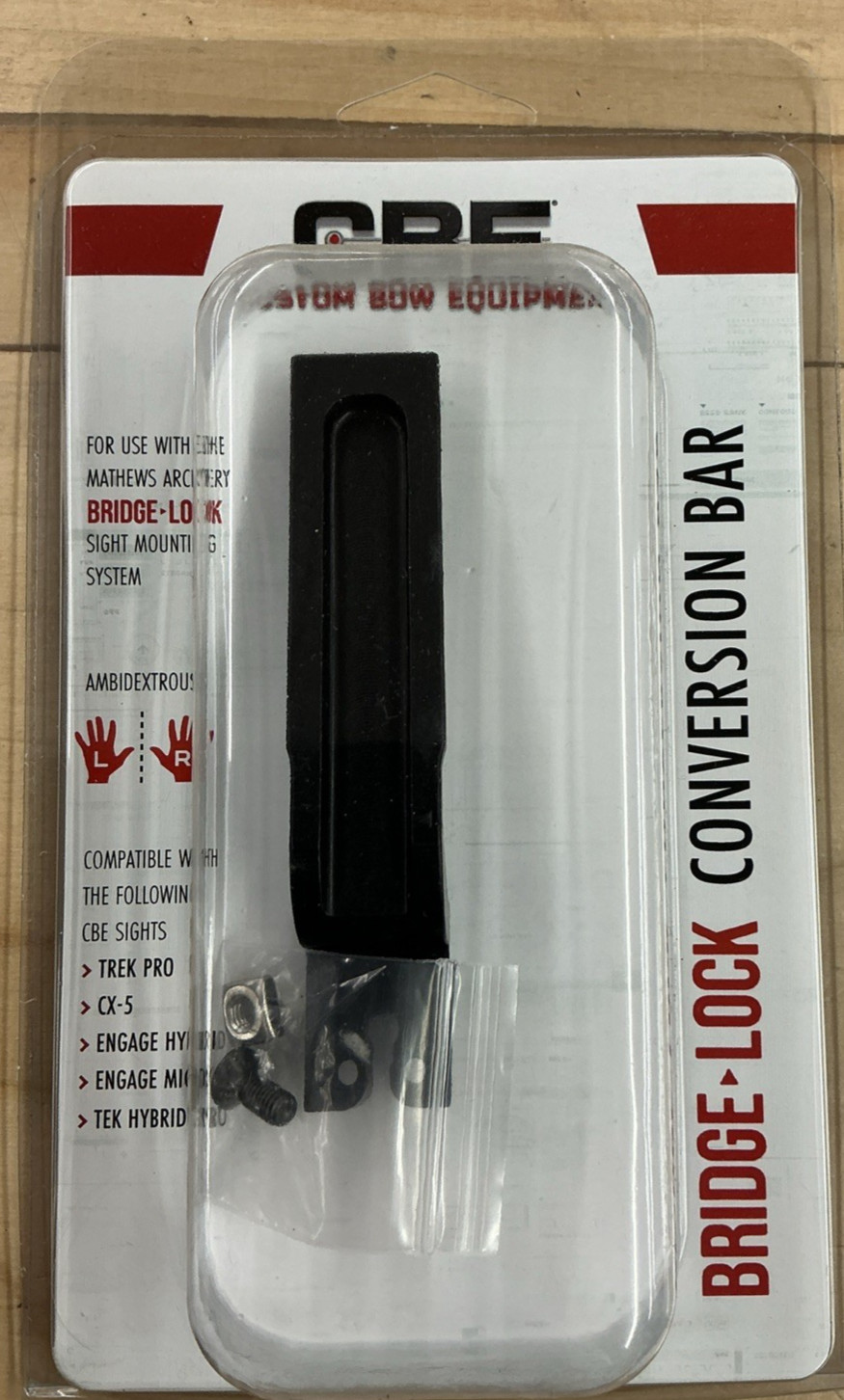 CBE Bridge Lock Conversion Bar