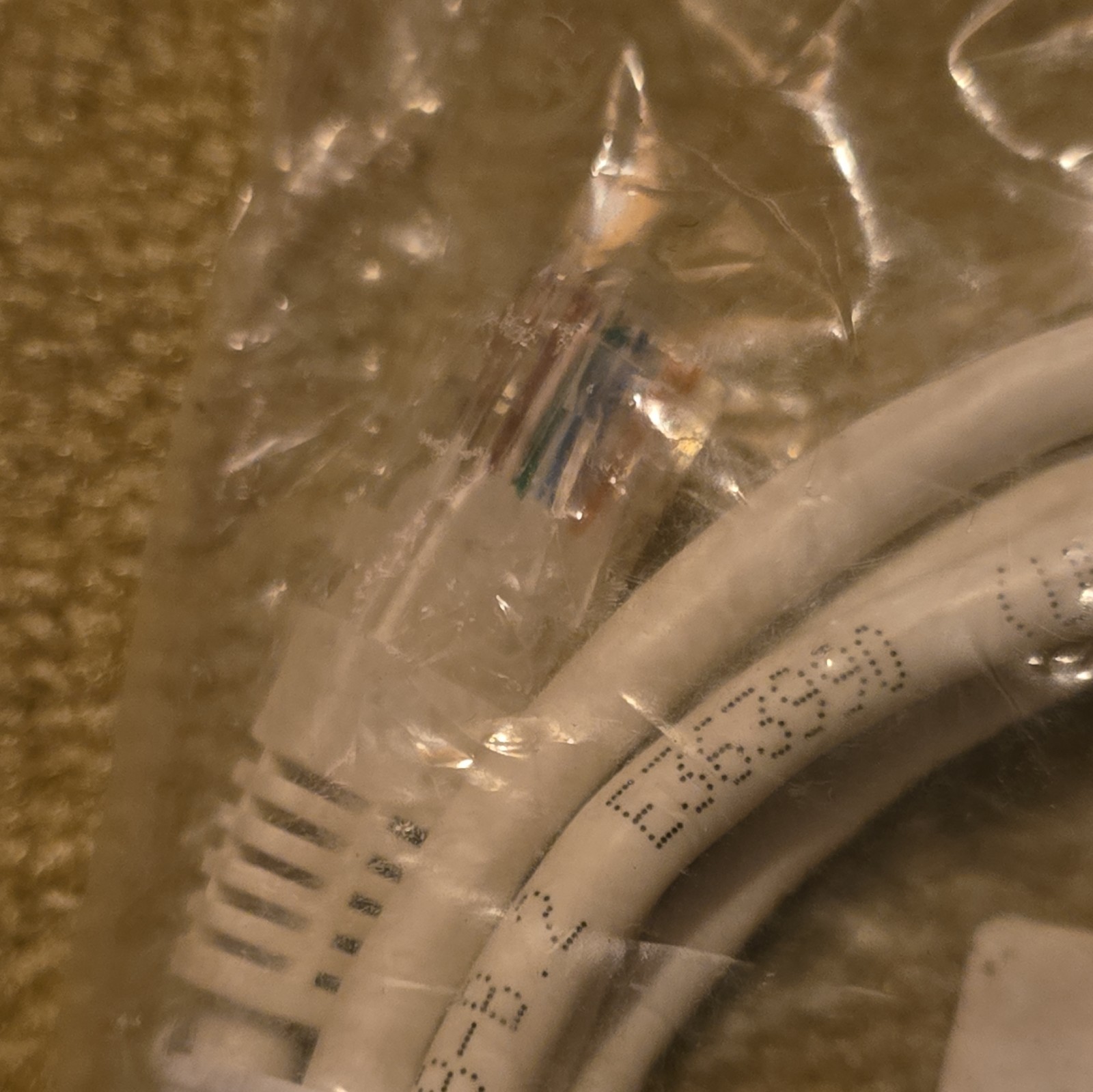 PCTTCA055 7ft Cat5e Jumper cable White (1)
