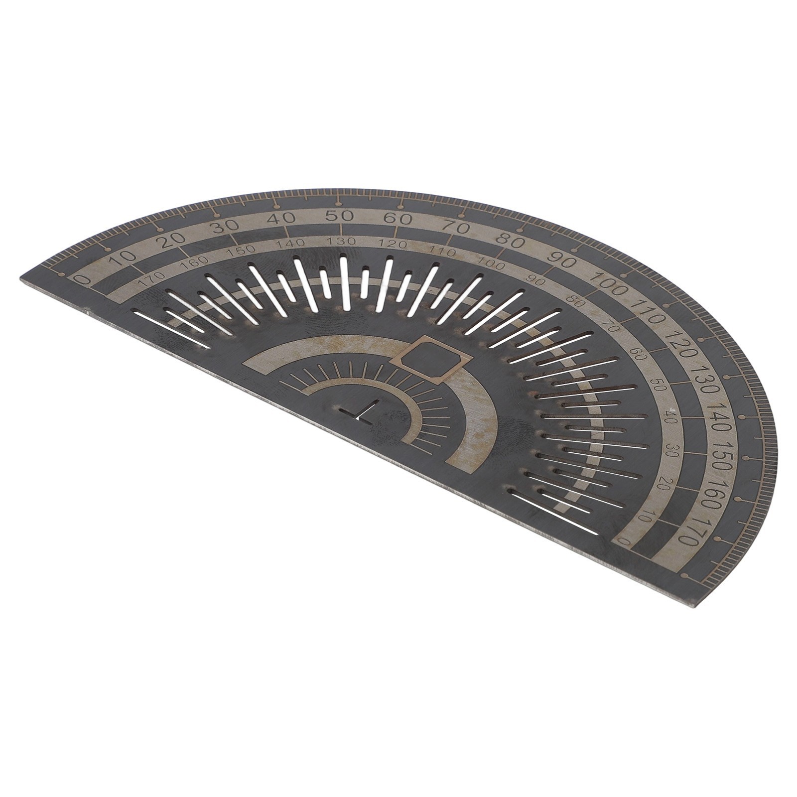 Stainless Steel Protractor for Accurate Angle Measurement in Craft Projects