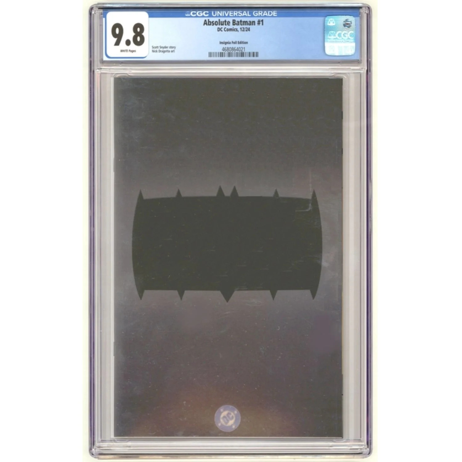 Absolute Batman: #1 [Logo Foil 1st Print CGC 9.8 CVR E] 2024