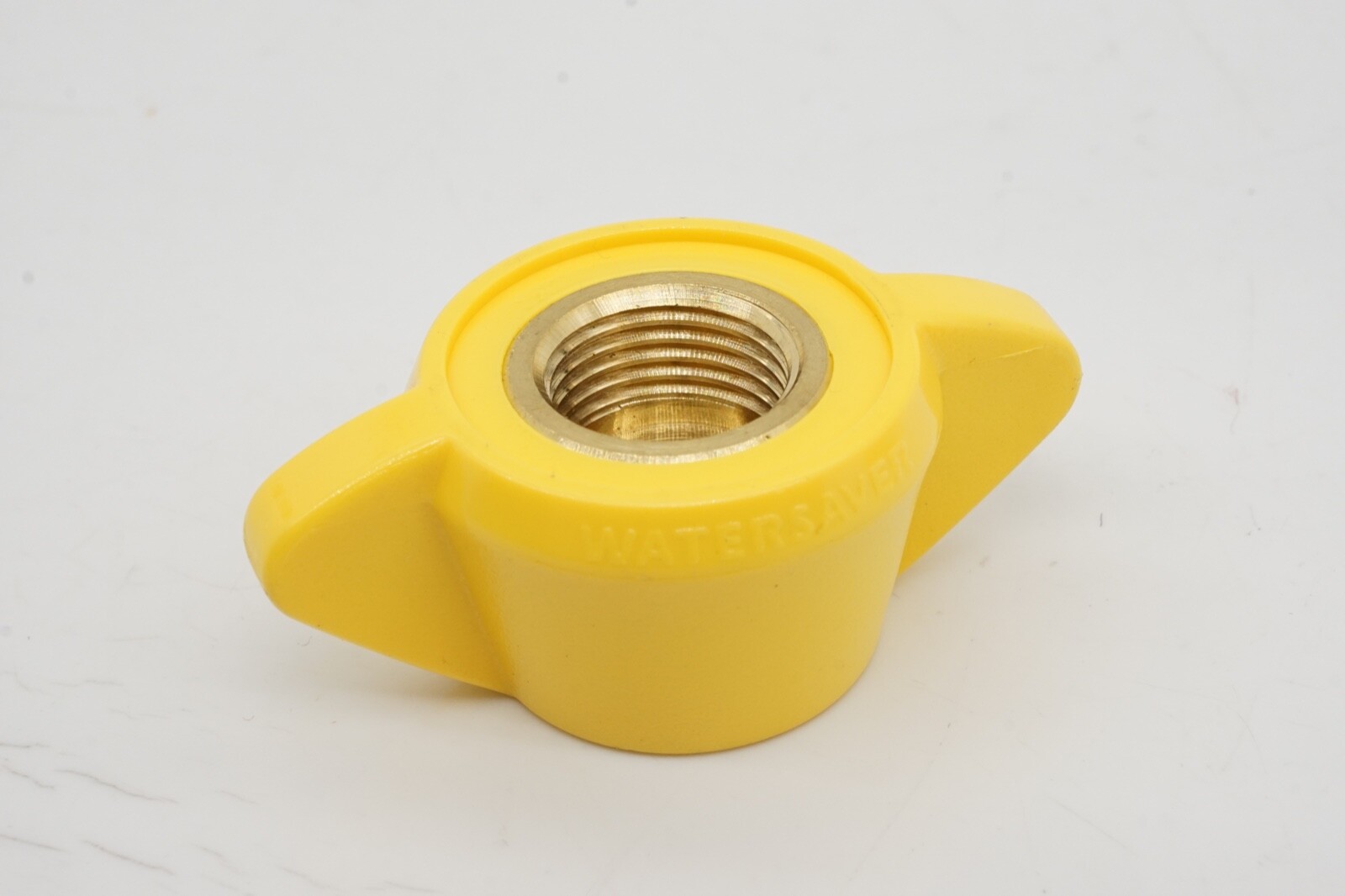New WaterSaver Faucet Replacement Yellow Nylon Lift-To-Turn Handle Valve Knob