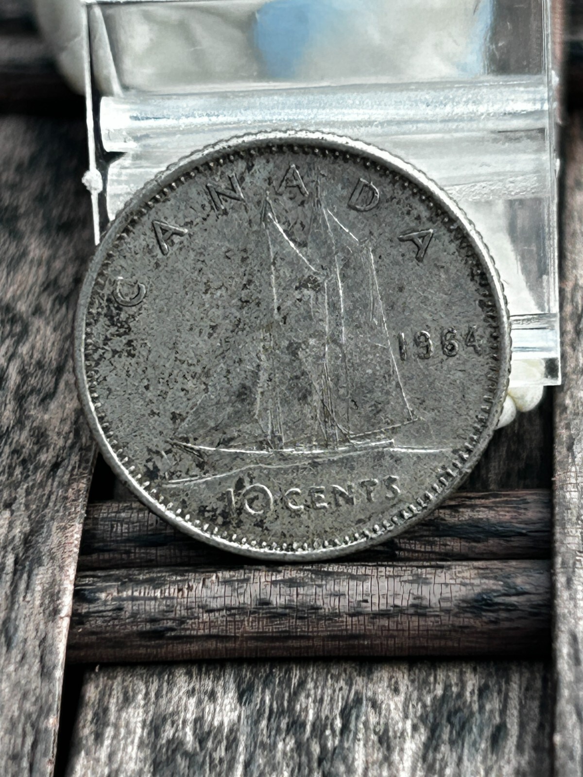 Canada 10 Cents 1969 REF D 72