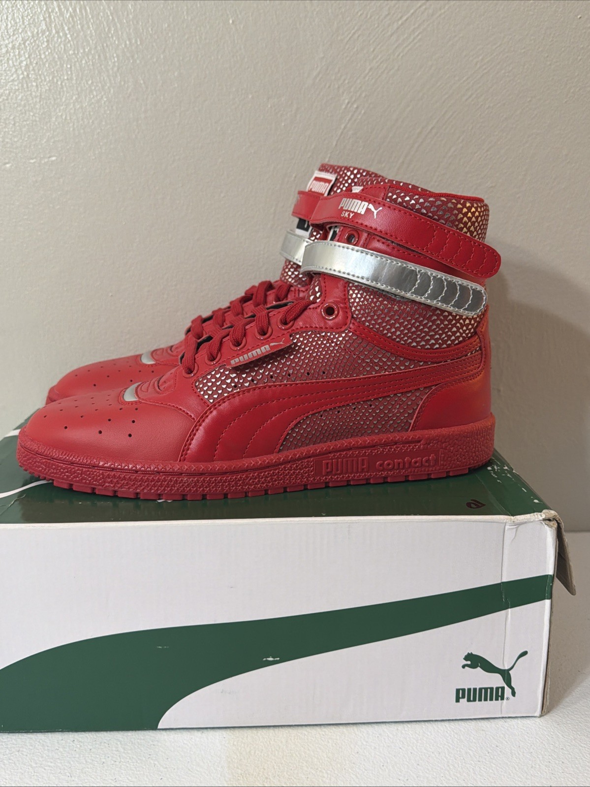 NIB Puma Women’s Size 10 Sky II Hi Future Minimal in Barbados Cherry New In Box