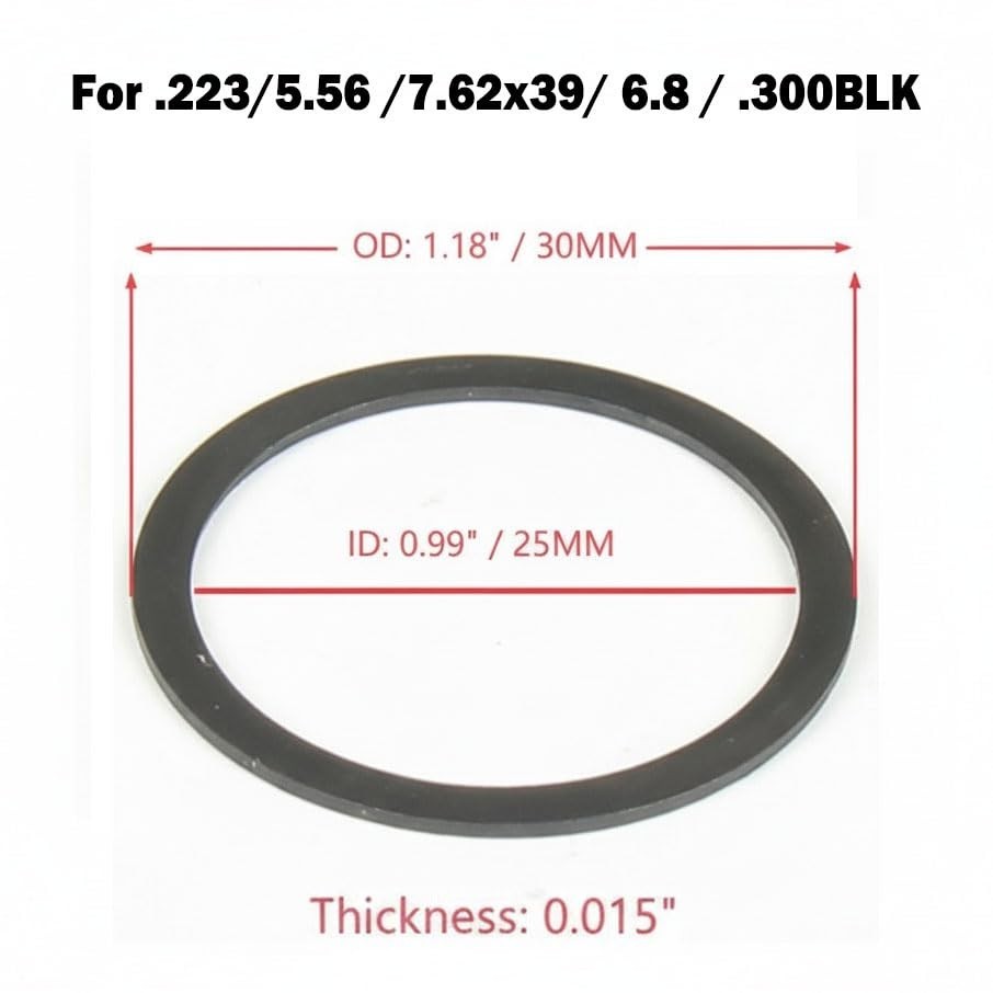 20 Black Barrel Nut Washers – Precision Spacers for Accurate Installations