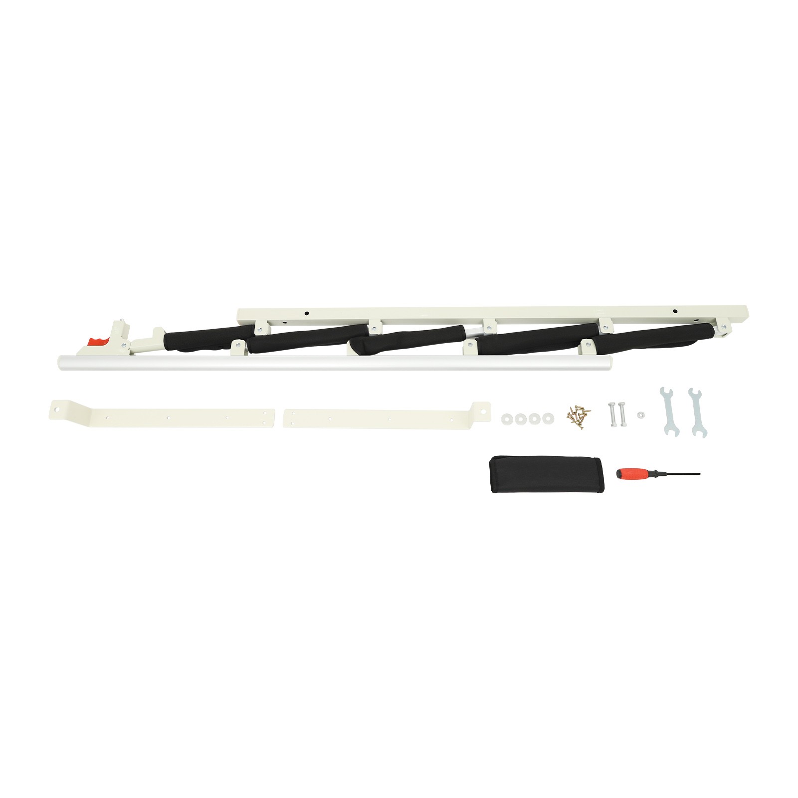 5-Column Foldable Bed Rail for Elderly Safety Handrail Support Assist Handle