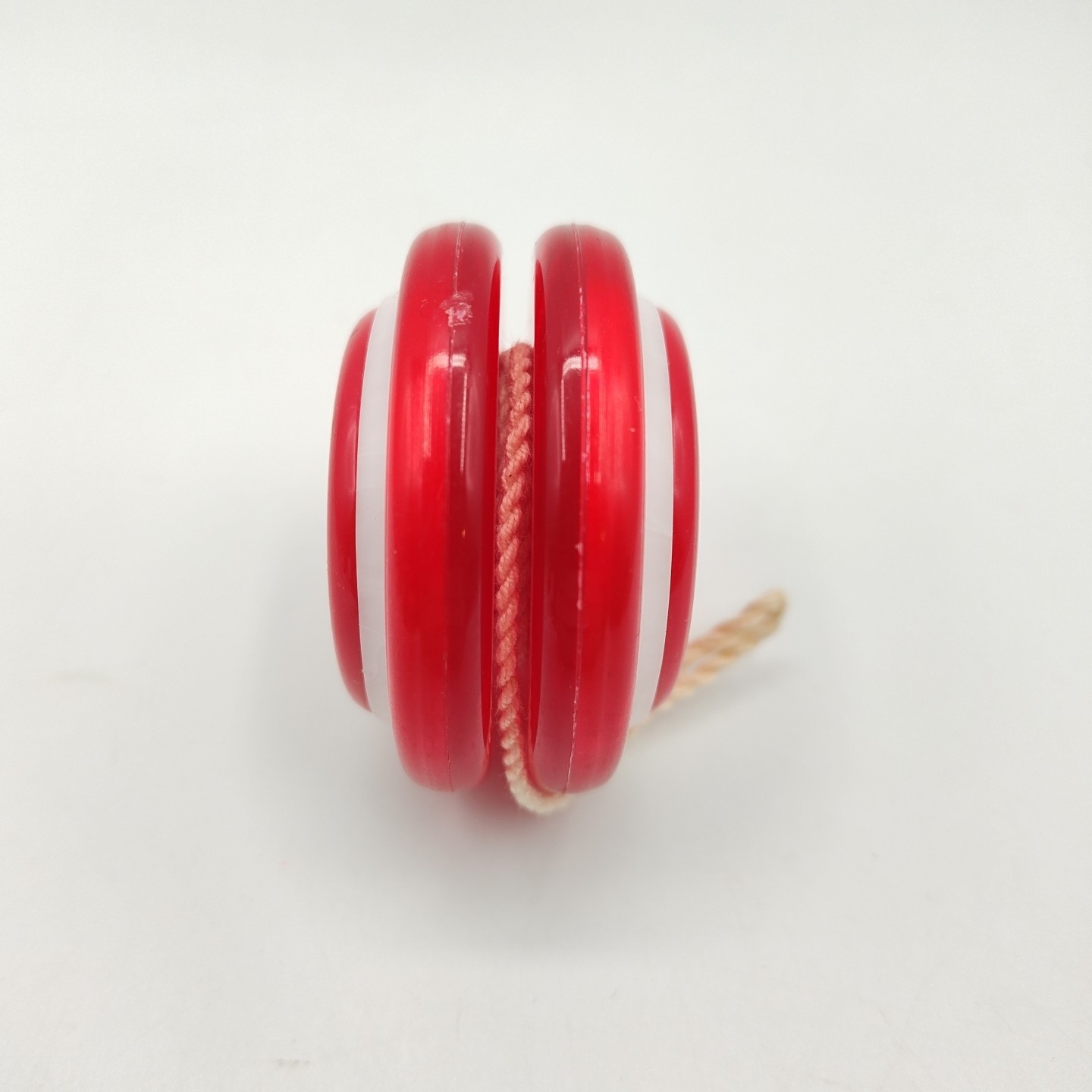 Vintage Coca-Cola Yo-Yo - Mexico Genuino Russell Super - Red Plastic Toy - Coke