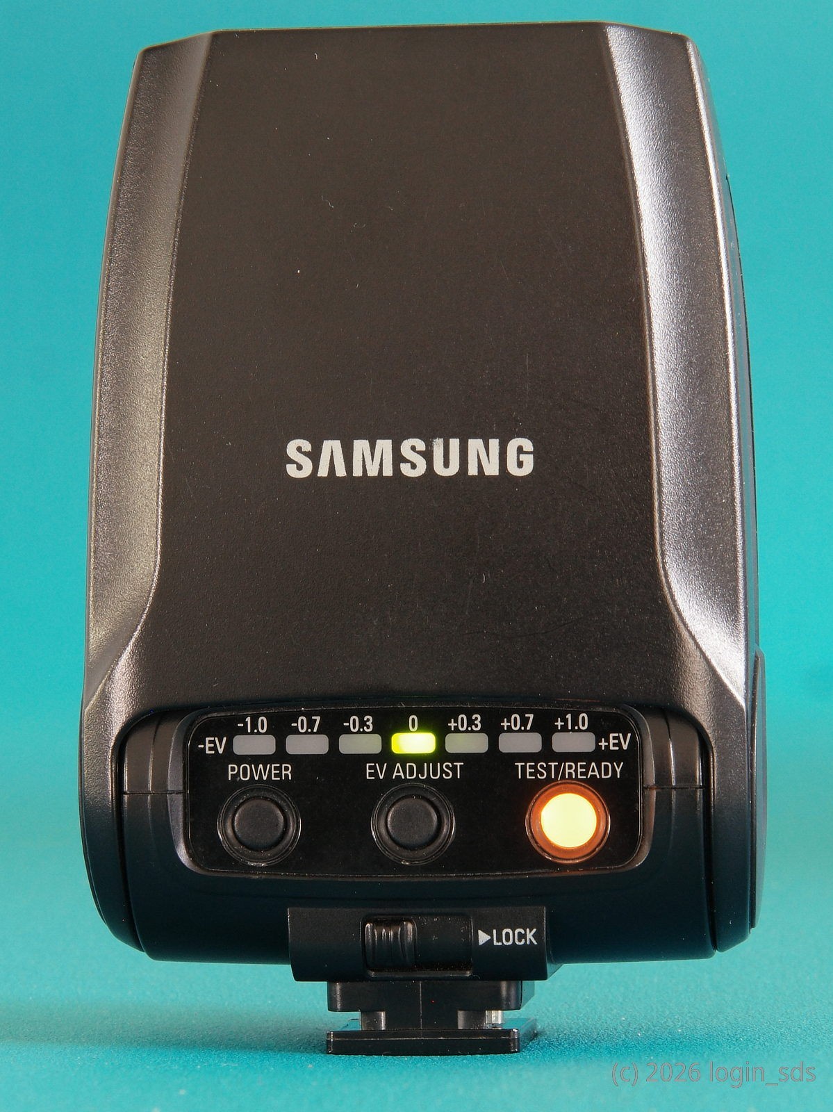 Samsung NX ED-SEF20A external camera flash for any NX camera - Boxed