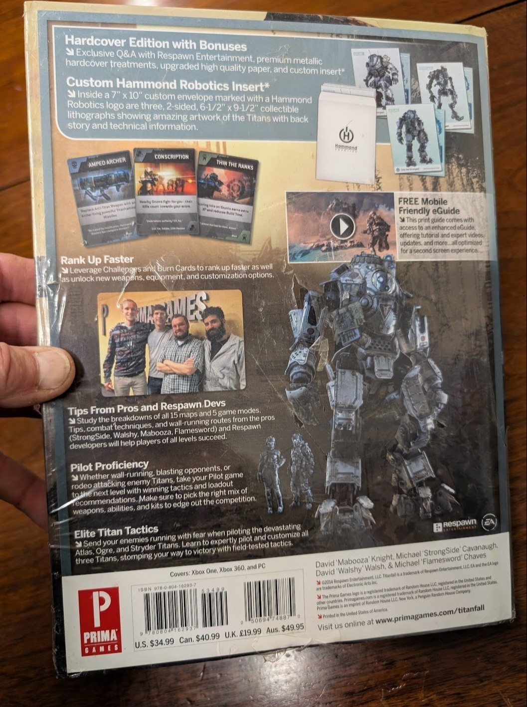 Titanfall Limited Edition: Prima Official Game Guide, Unopened In Plastic