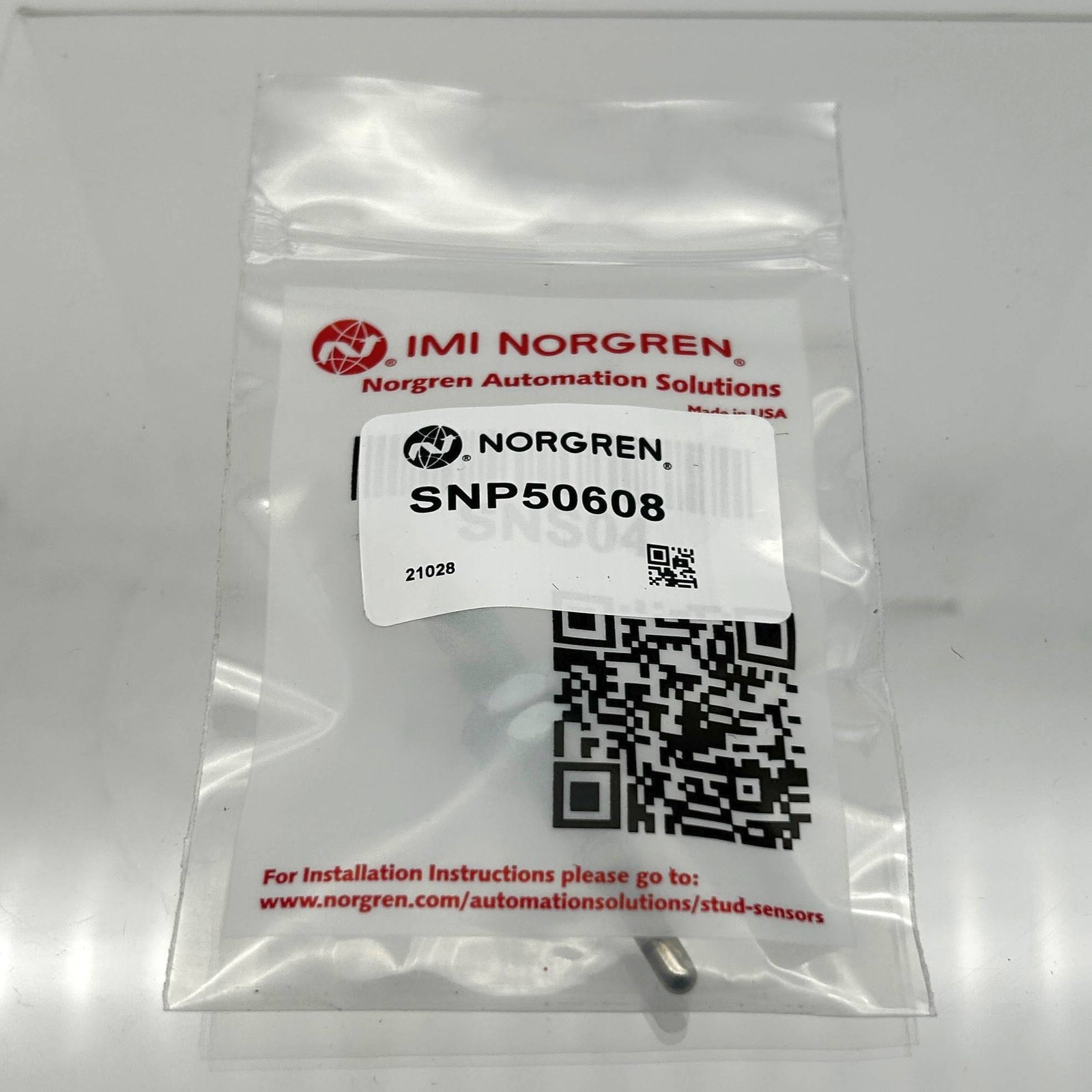 IMI Norgren SNP50608 Nut Sensor for Pneumatic Detection System 1ct