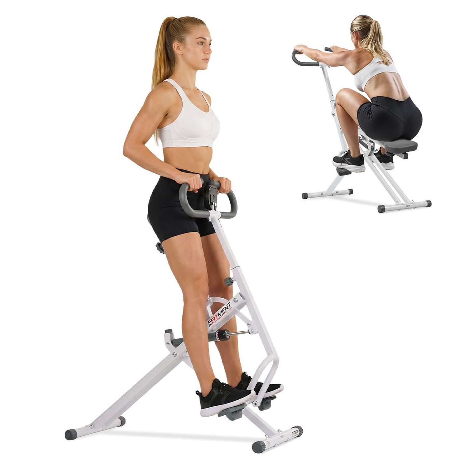 EFITMENT Rower-Ride Squat Machine, Squat Assist Rower for Glutes and Thighs, ...