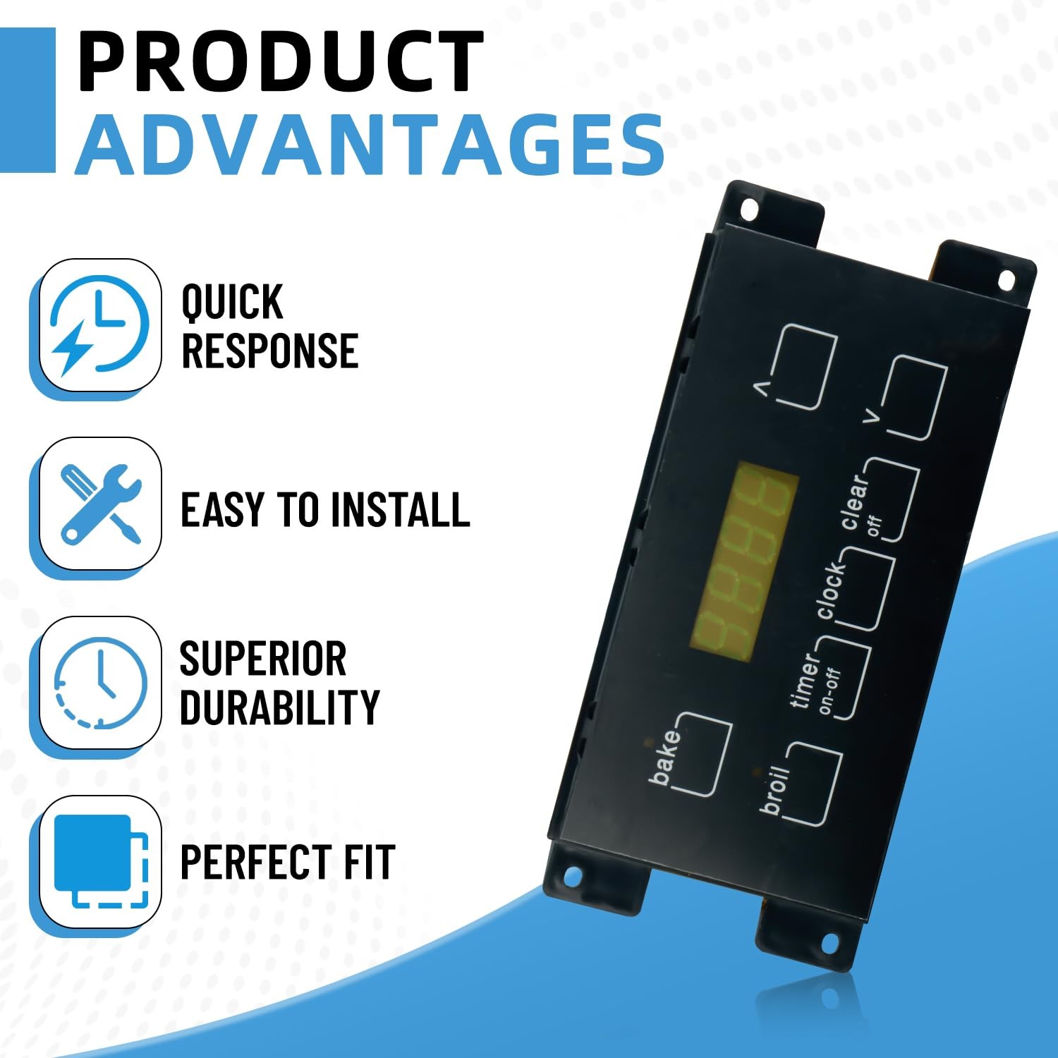 316455420 Oven Range Stove Clock Control Board Replacement Compatible with...