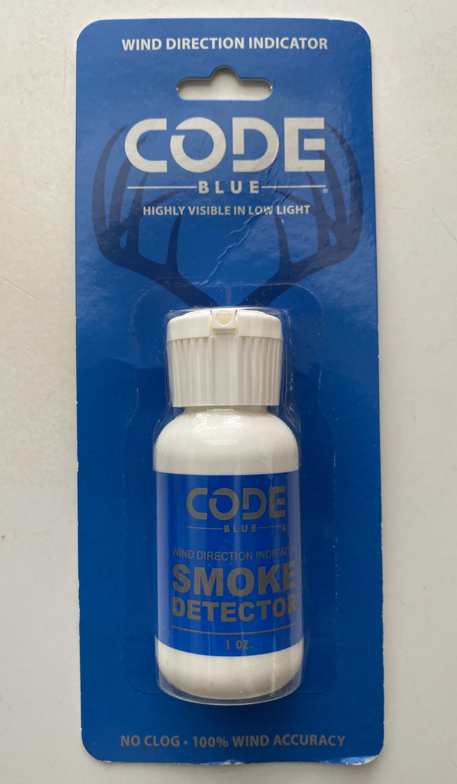 Code Blue - Wind Checker Smoke Detector Unscented Bowhunting Elk Deer Bowhunter